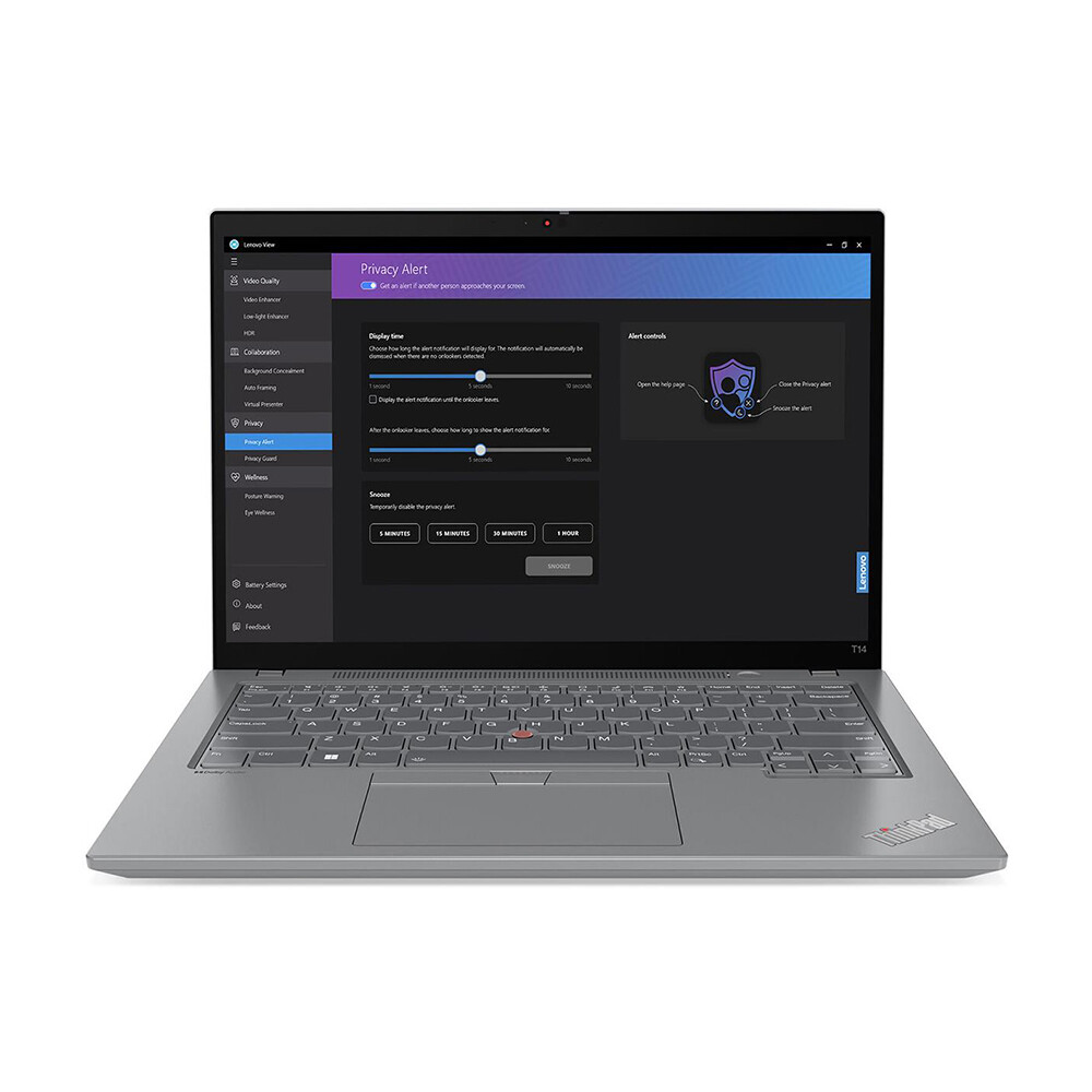 

Ноутбук Lenovo ThinkPad T14 Gen 4, 14", 16 ГБ/512 ГБ, i7-1355U, Intel Iris Xe, серый, английская клавиатура
