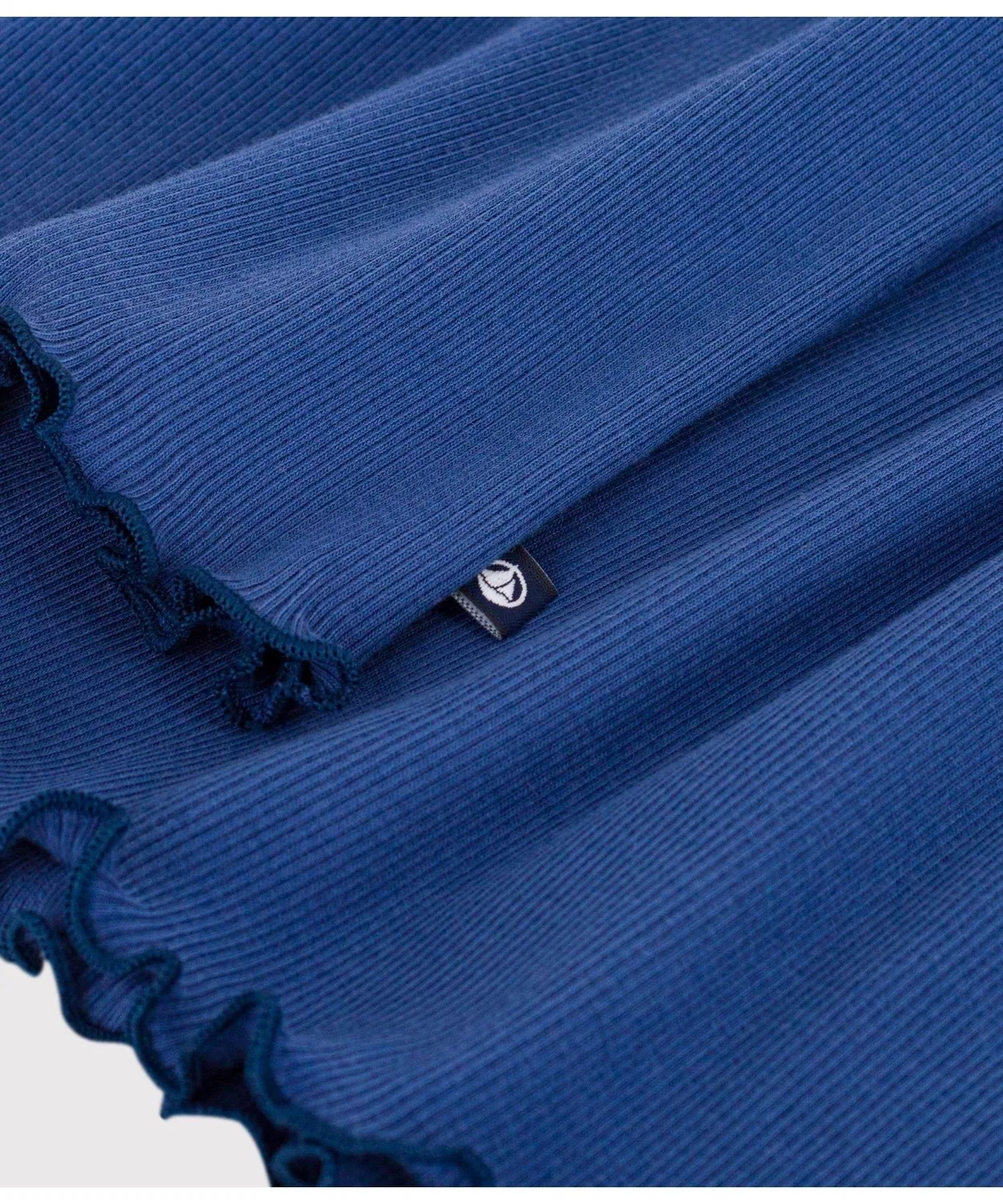 Детское платье без рукавов хлопковое PETIT BATEAU, Blue — фото 3