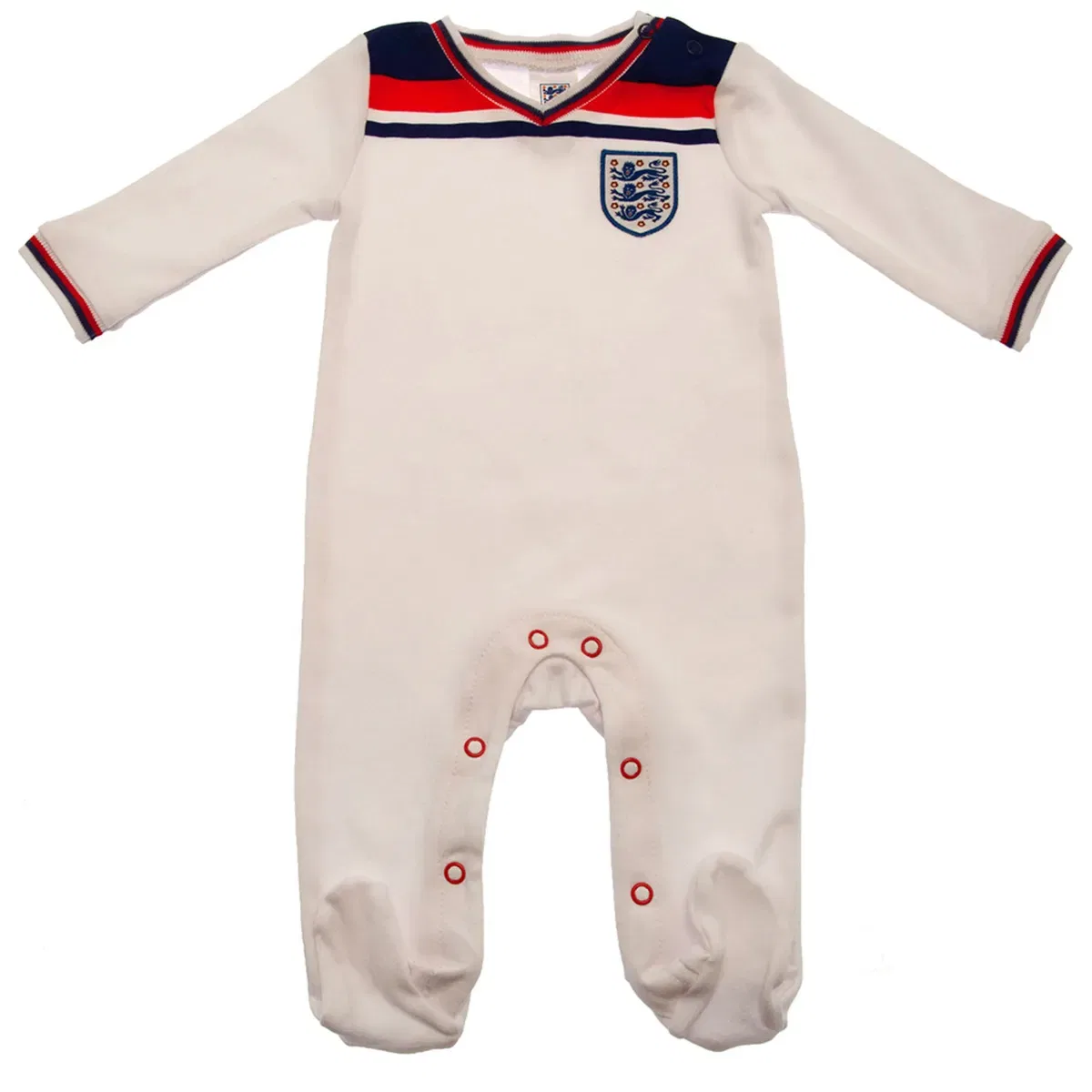 Детский боди-комбинезон с принтом 1982 World Cup Retro England Fa, White