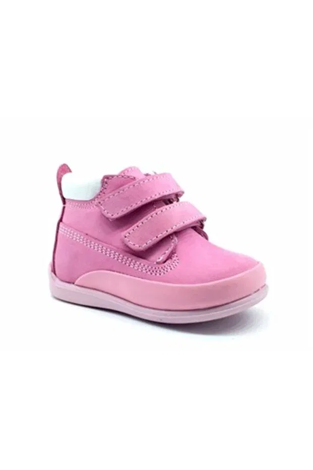 Детские ботинки для девочек на липучке Nubebe, Pink