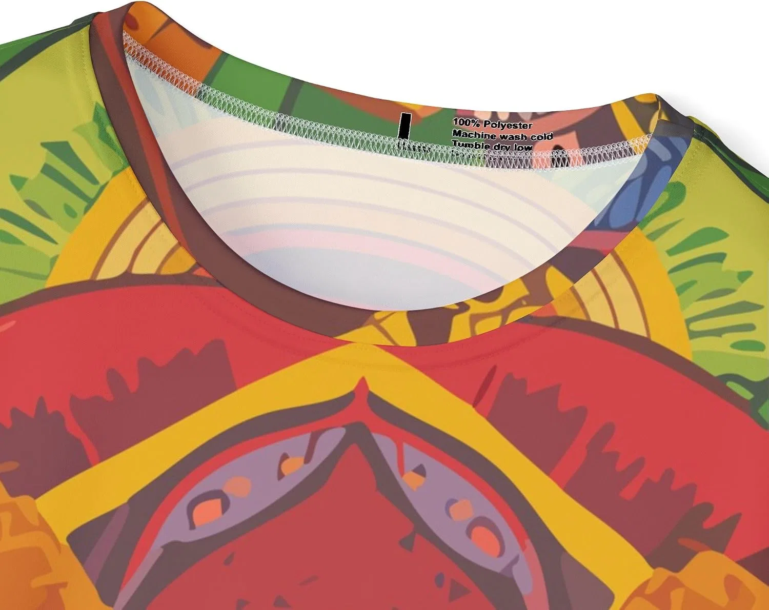 Унисекс футболка с принтом Africa Art Design, Multicolor — фото 3