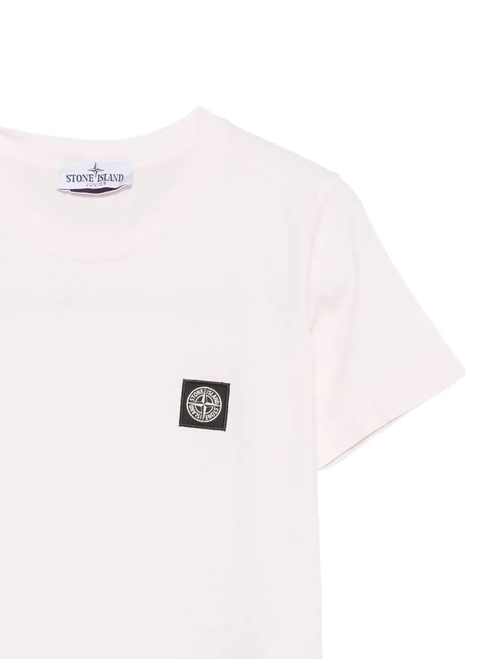 Футболка с коротким рукавом Stone Island Junior, розовый — фото 3