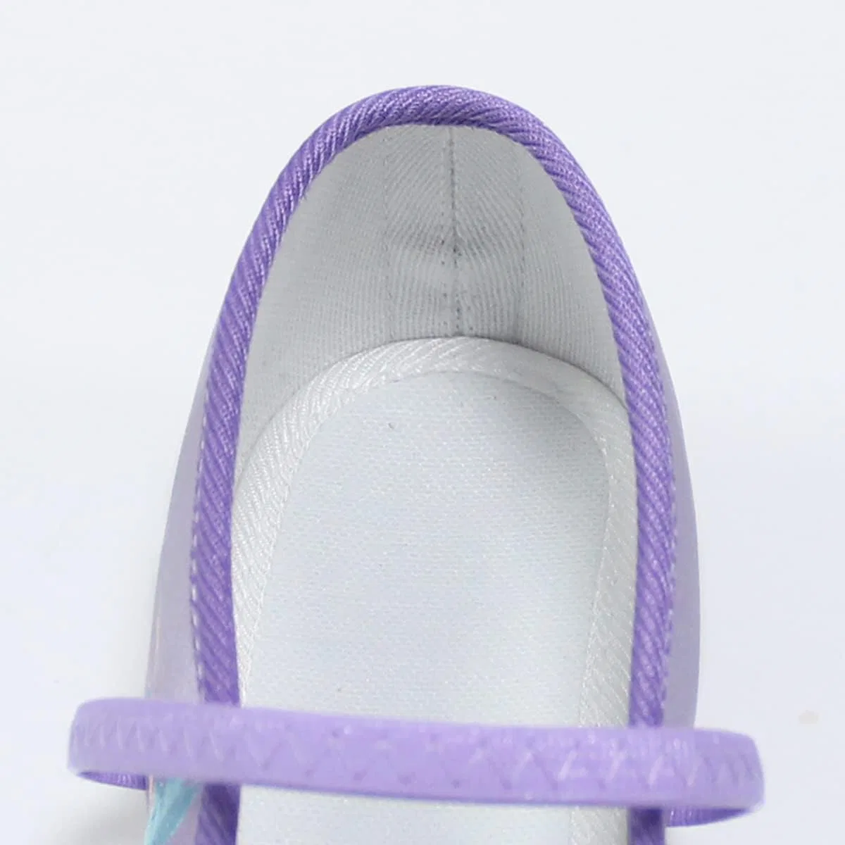 Детские балетки для девочек с принтом Mirabel Isabela LZH, Purple-Isabela — фото 4