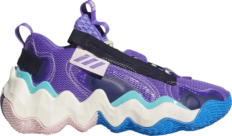 

Кроссовки Adidas Wmns Exhibit B 'Active Purple Mint Rush', фиолетовый