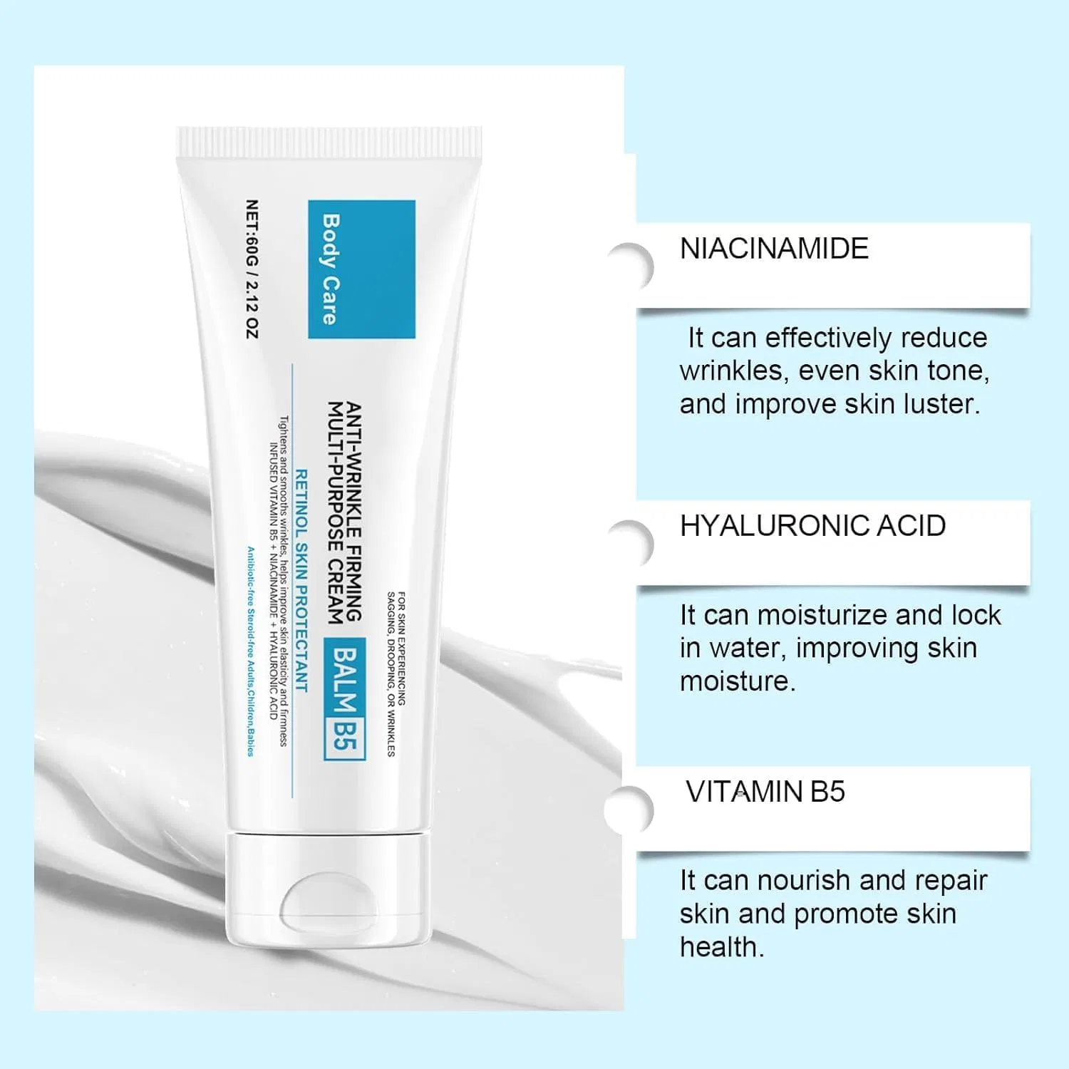 Крем для тела Fubsta Luxelift Skin Firming Youth Butter, 2 шт, 60 г Buobiy — фото 4