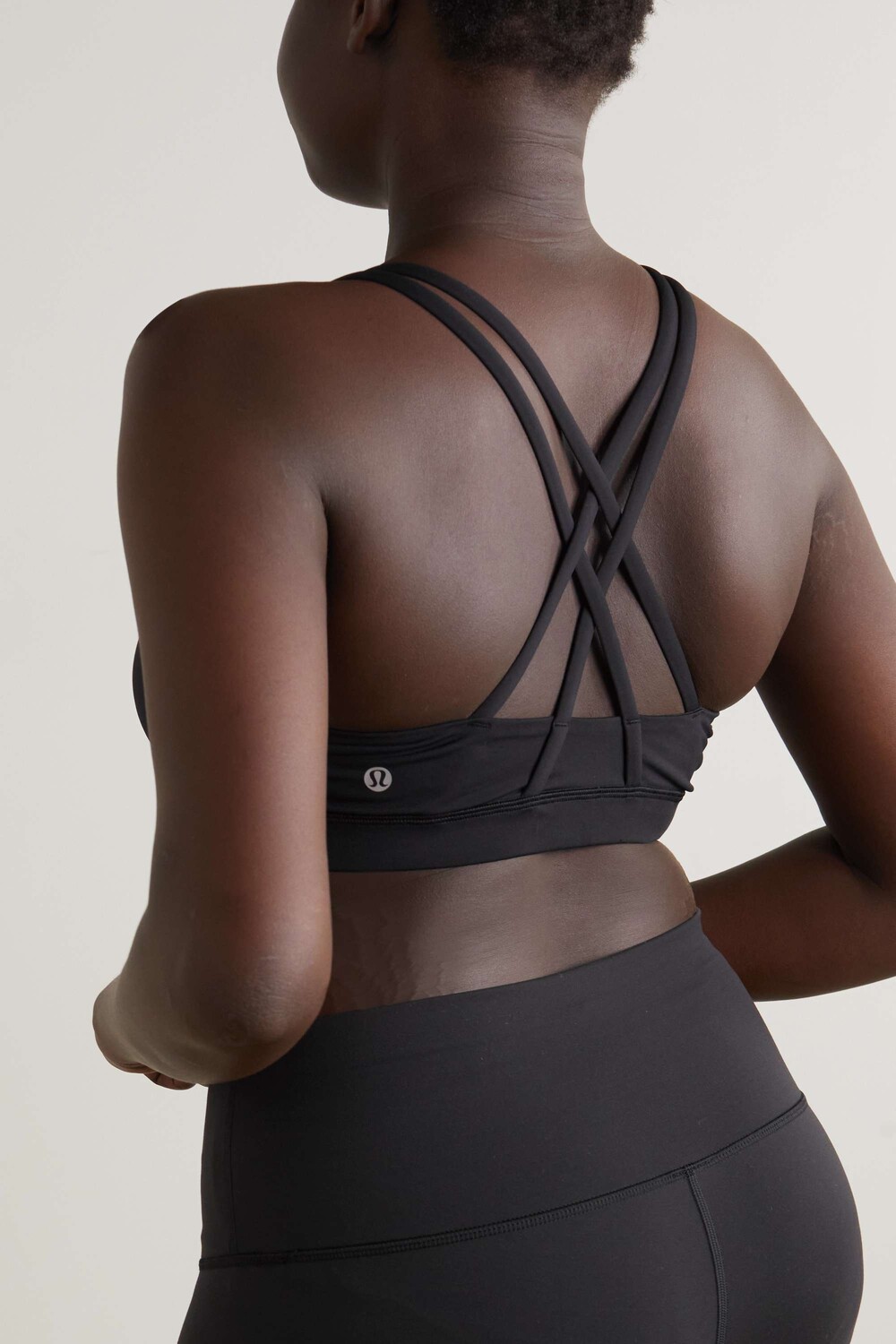 

LULULEMON Спортивный бюстгальтер Energy Stretch, черный