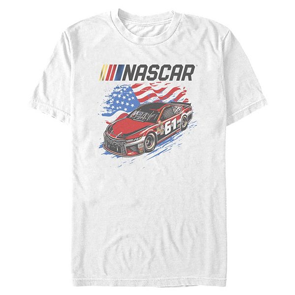 

Футболка с принтом nascar usa racer Licensed Character