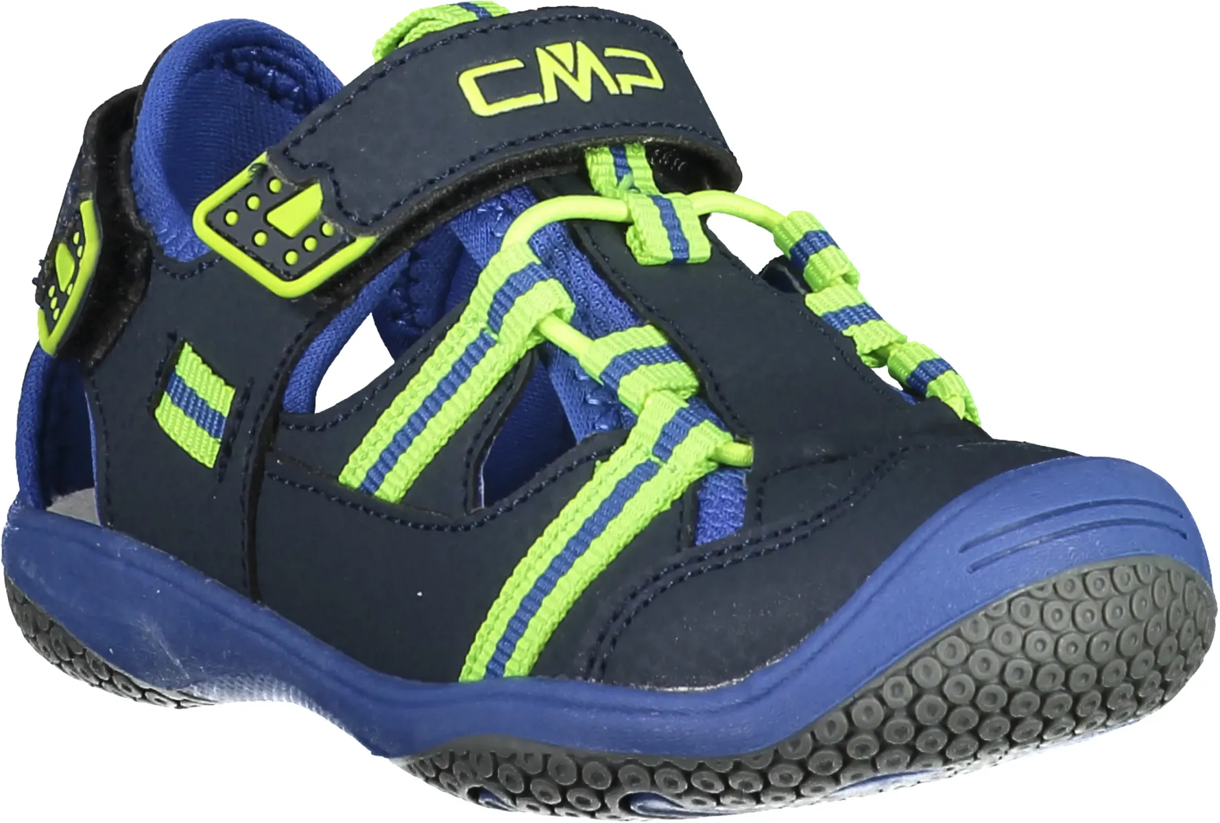 

Сандалии CMP "BABY NABOO", с застежкой-липучкой, цвет Navy-Lime