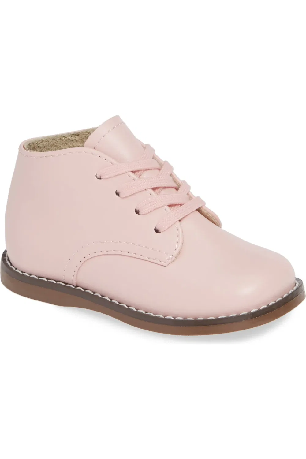 Ботинки детские на шнуровке Tina Lace-Up Bootie Footmates, розовый