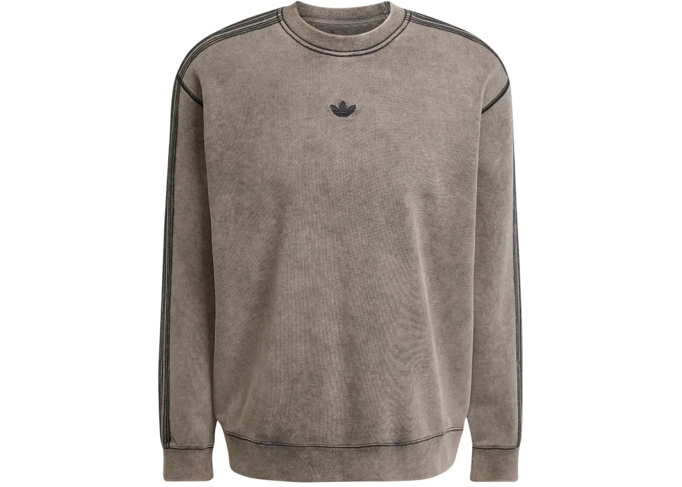 Мужской свитшот ретро-потертый Adidas, Black