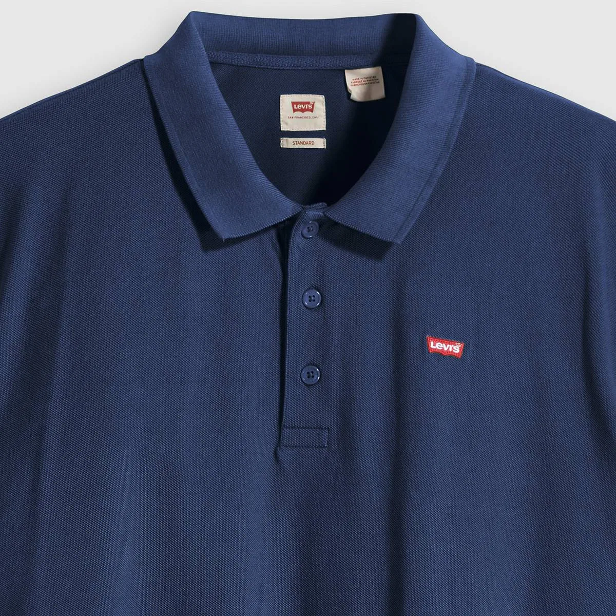 Поло Housemark (большой размер) Levi's, Navy Blazer - Blue — фото 4
