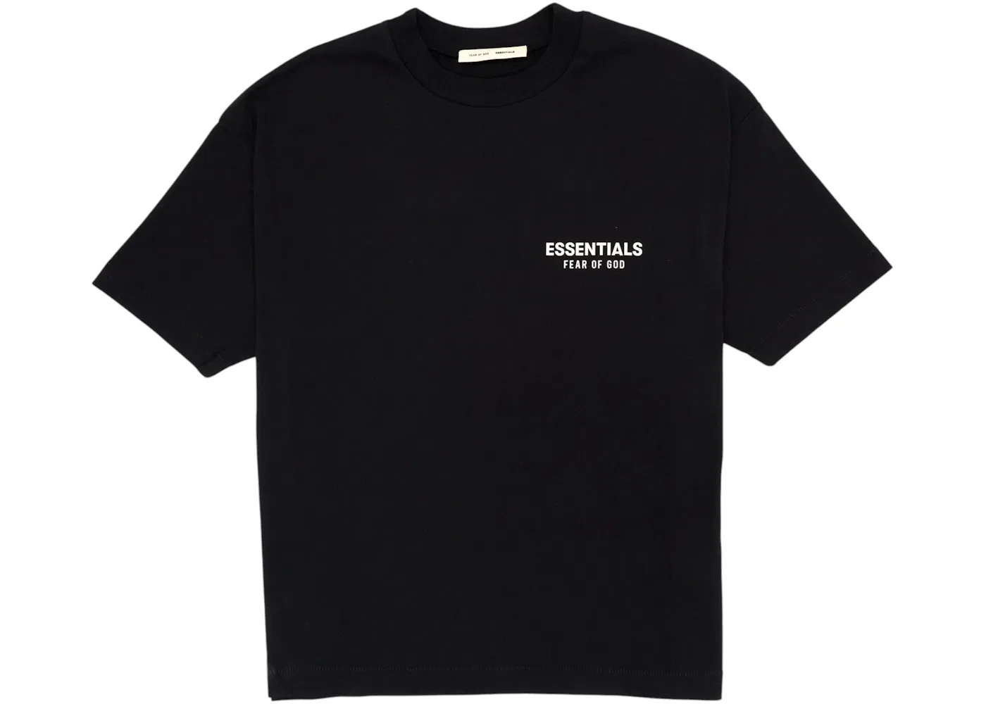 Мужская футболка с коротким рукавом Fear of God Essentials Tee, Jet Black