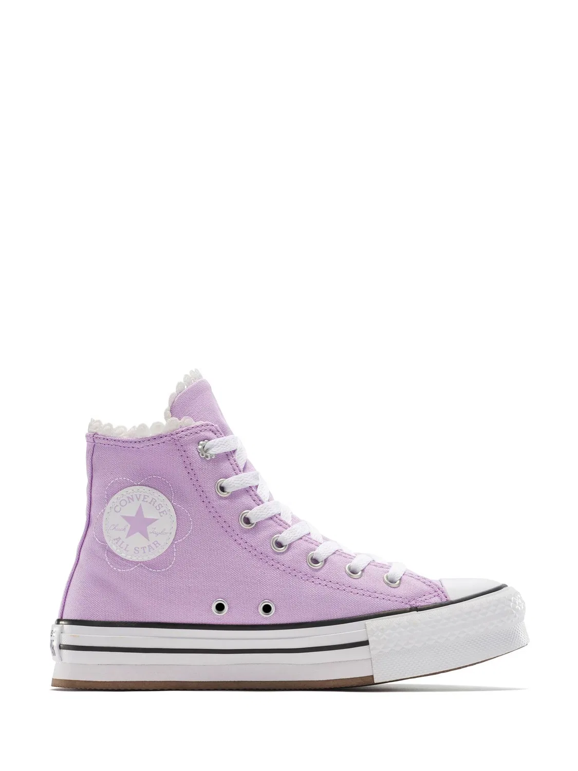 Кроссовки платформа Chuck Taylor EVA Lift Converse, фиолетовый