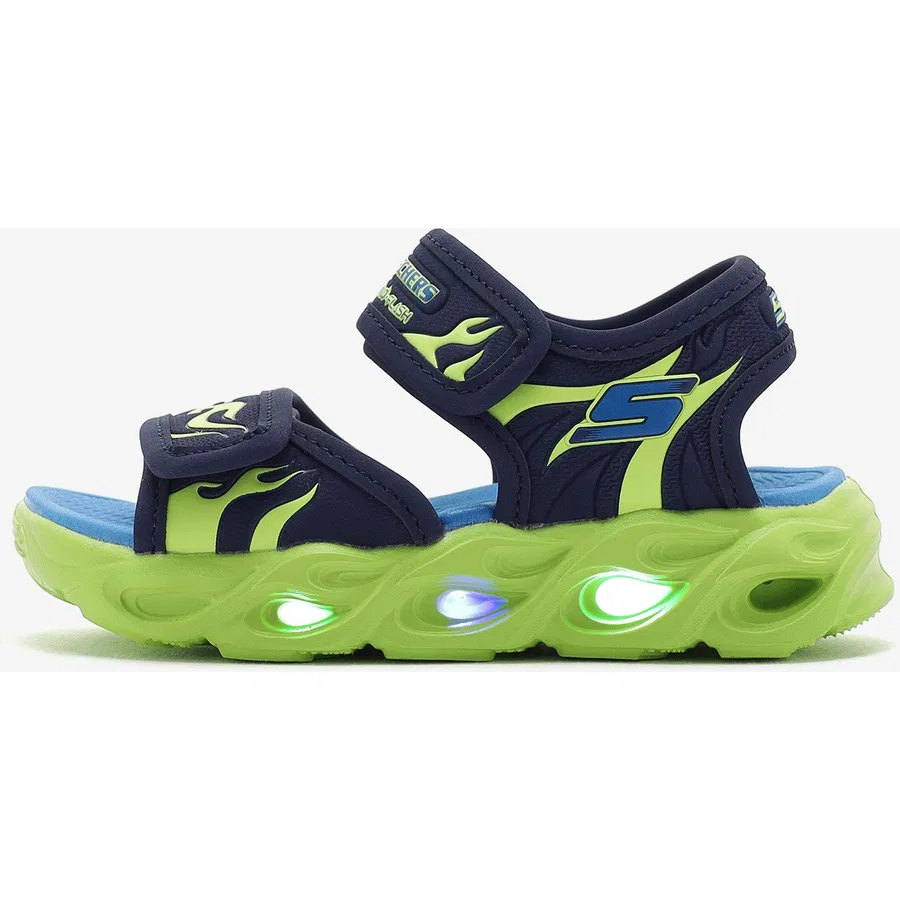 Детские сандалии с подсветкой Thermo Splash Heat Tide Skechers, Синий — фото 2