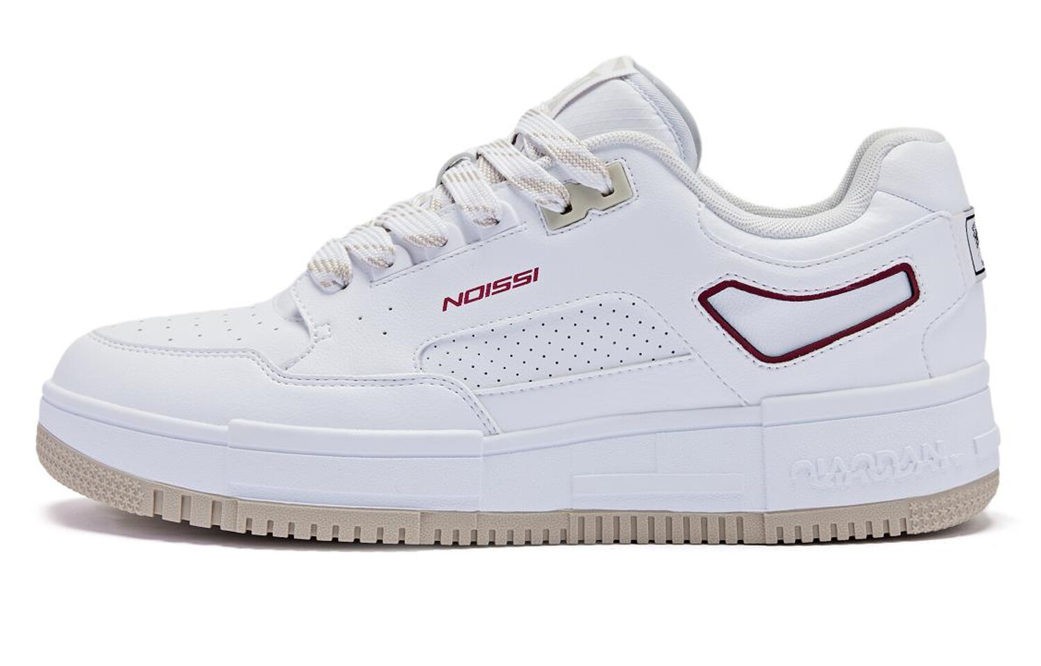 

Кроссовки QIAODAN Skateboarding Shoes Men Low-top, белый