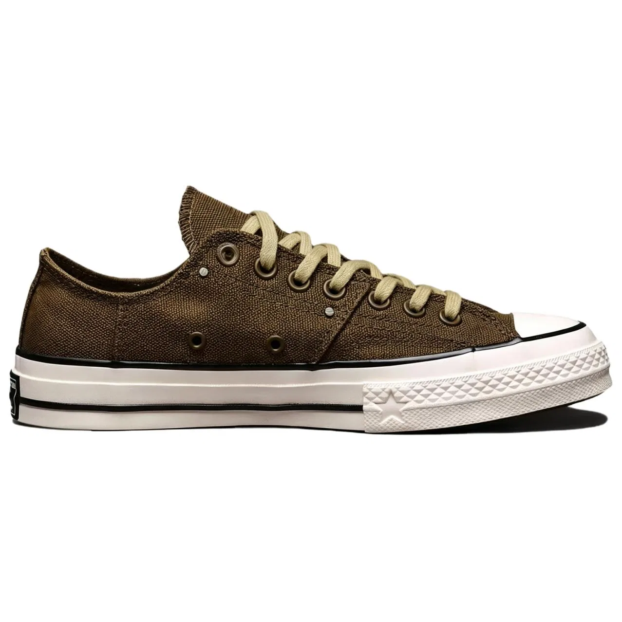 Детские кеды из канваса с принтом, Converse, Brown — фото 3