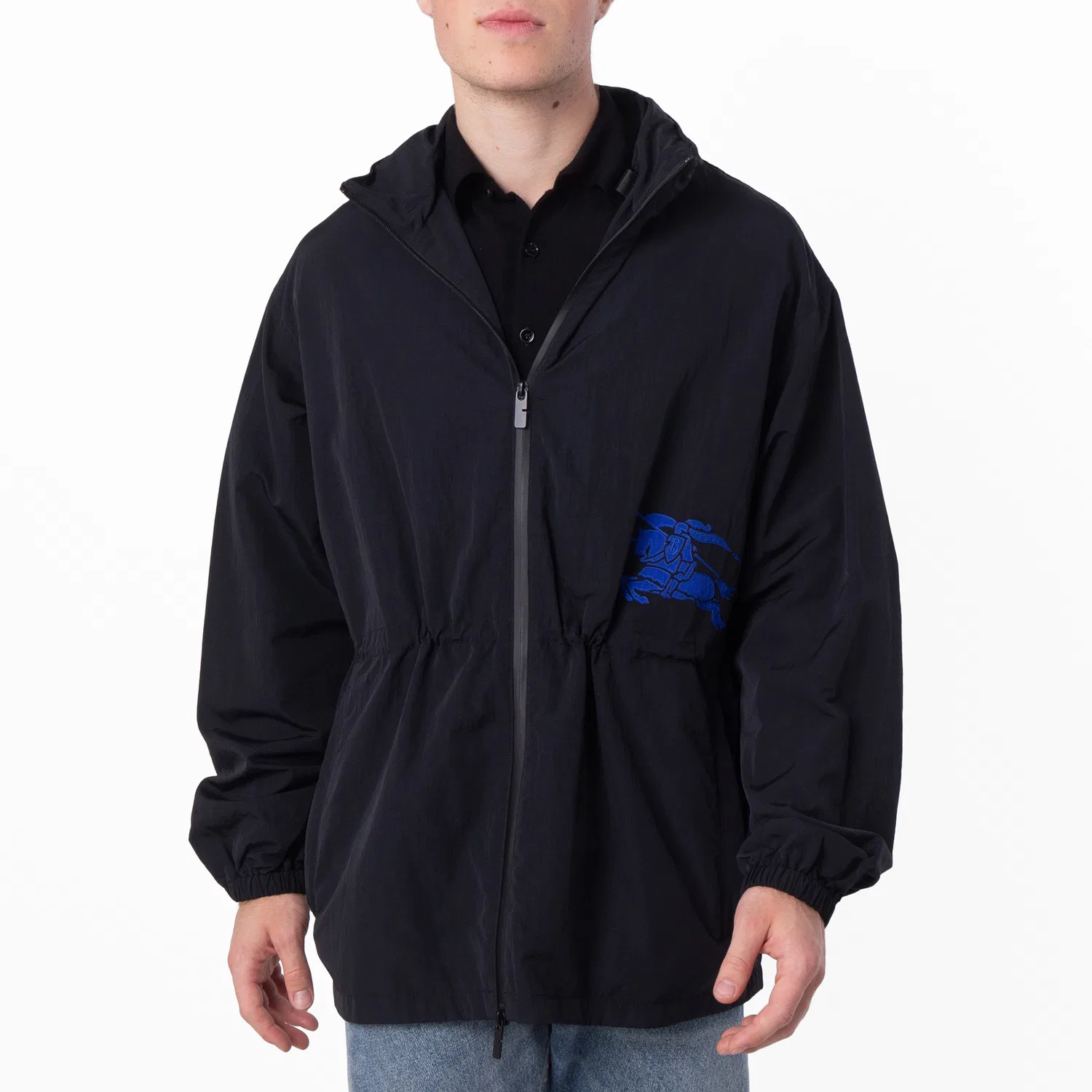 Куртка с мотивом Equestrian Knight Motif Jacket Burberry, Black