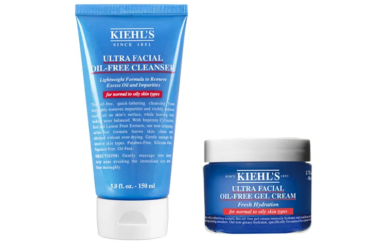 Набор для ухода за кожей Kiehl's, освежающий крем для лица 50 мл и очищающее средство 150 мл, Kiehl's — фото 2