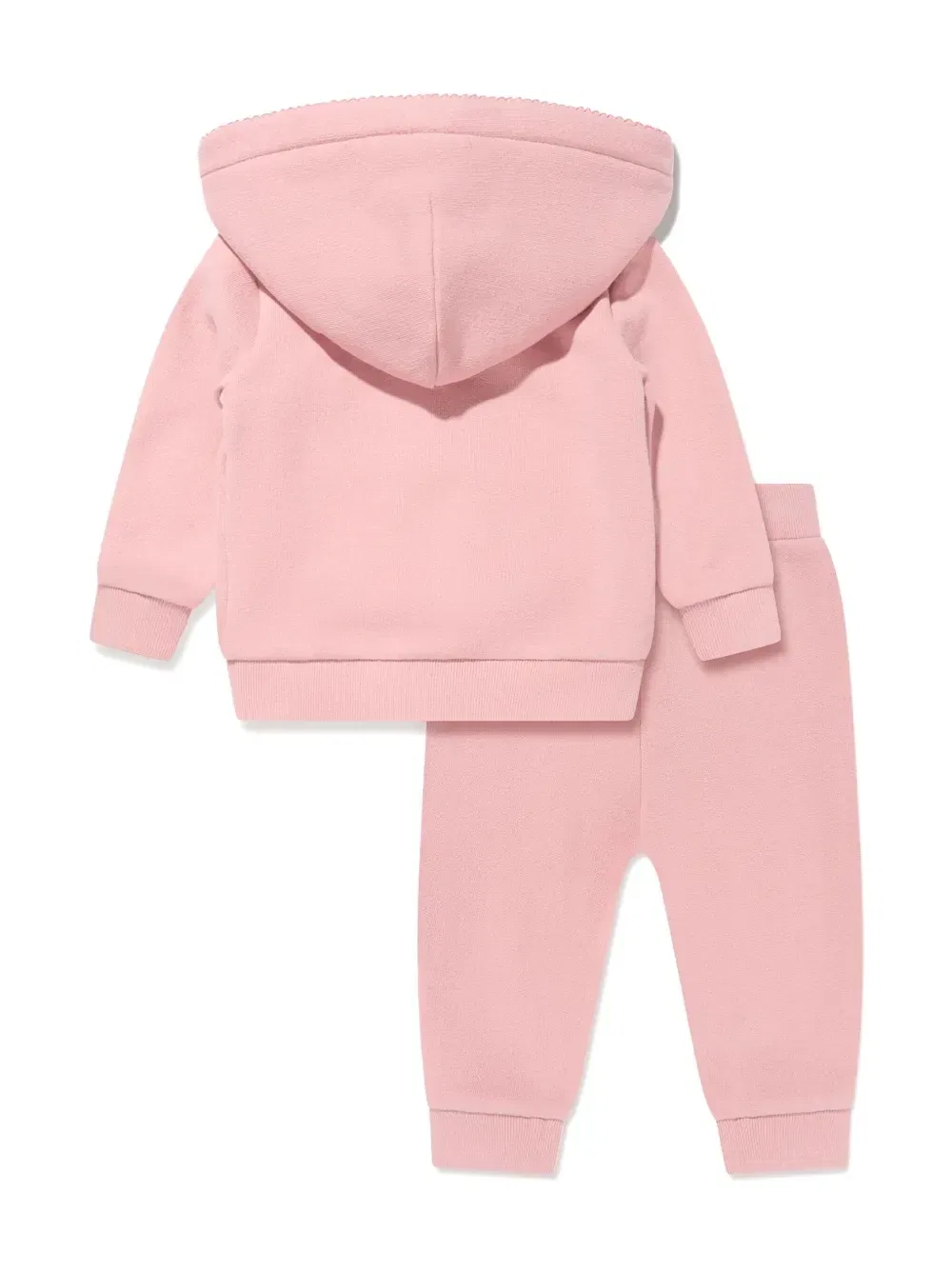 Спортивный костюм с худи Polo Ralph Lauren Kids, розовый — фото 2