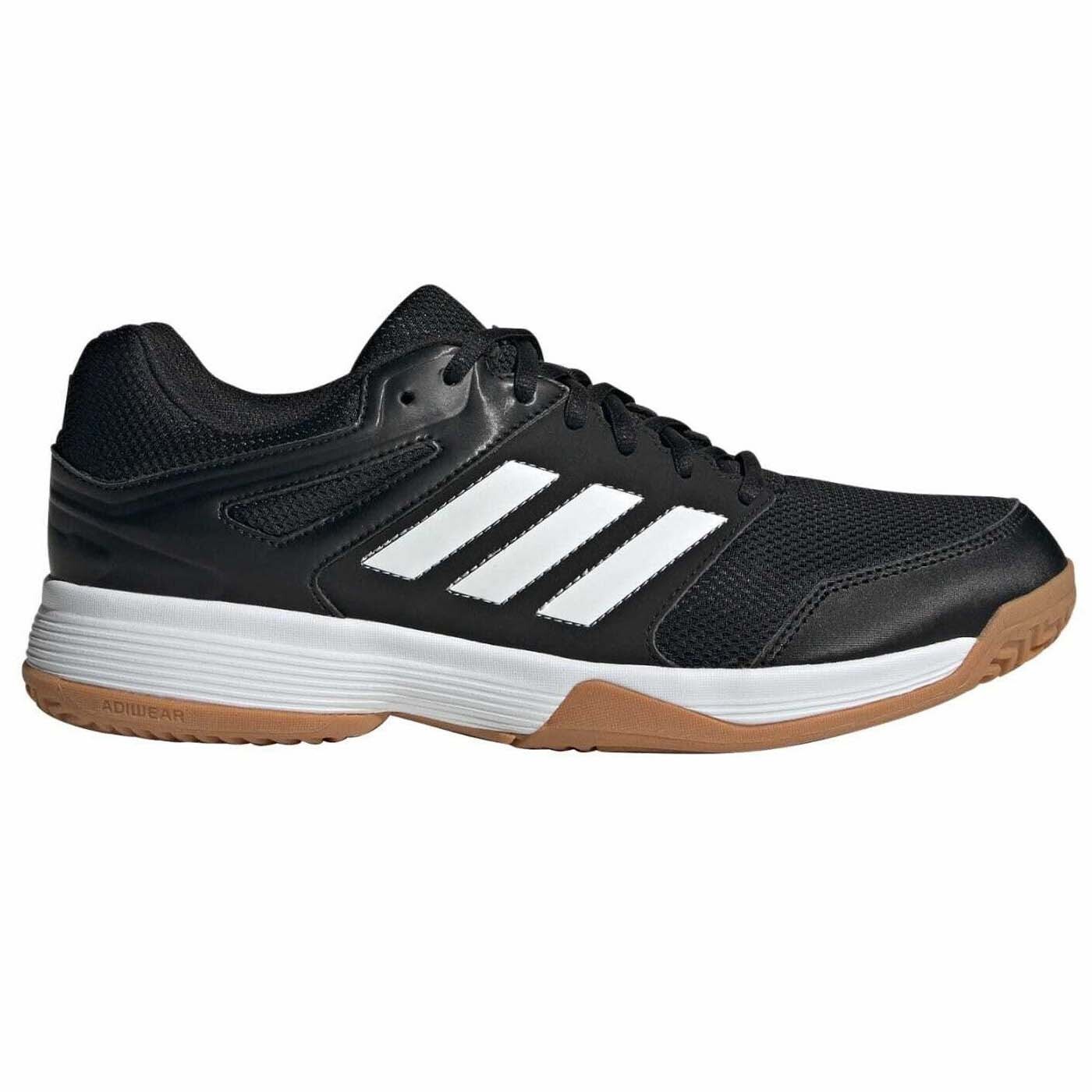 Кроссовки Adidas Performance Speedcourt Training, черный/белый/коричневый