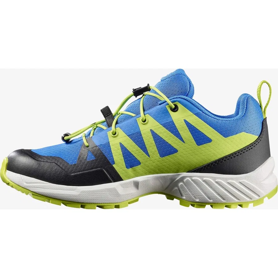 Детские кроссовки для outdoor Salomon Outscape J, Синий — фото 2