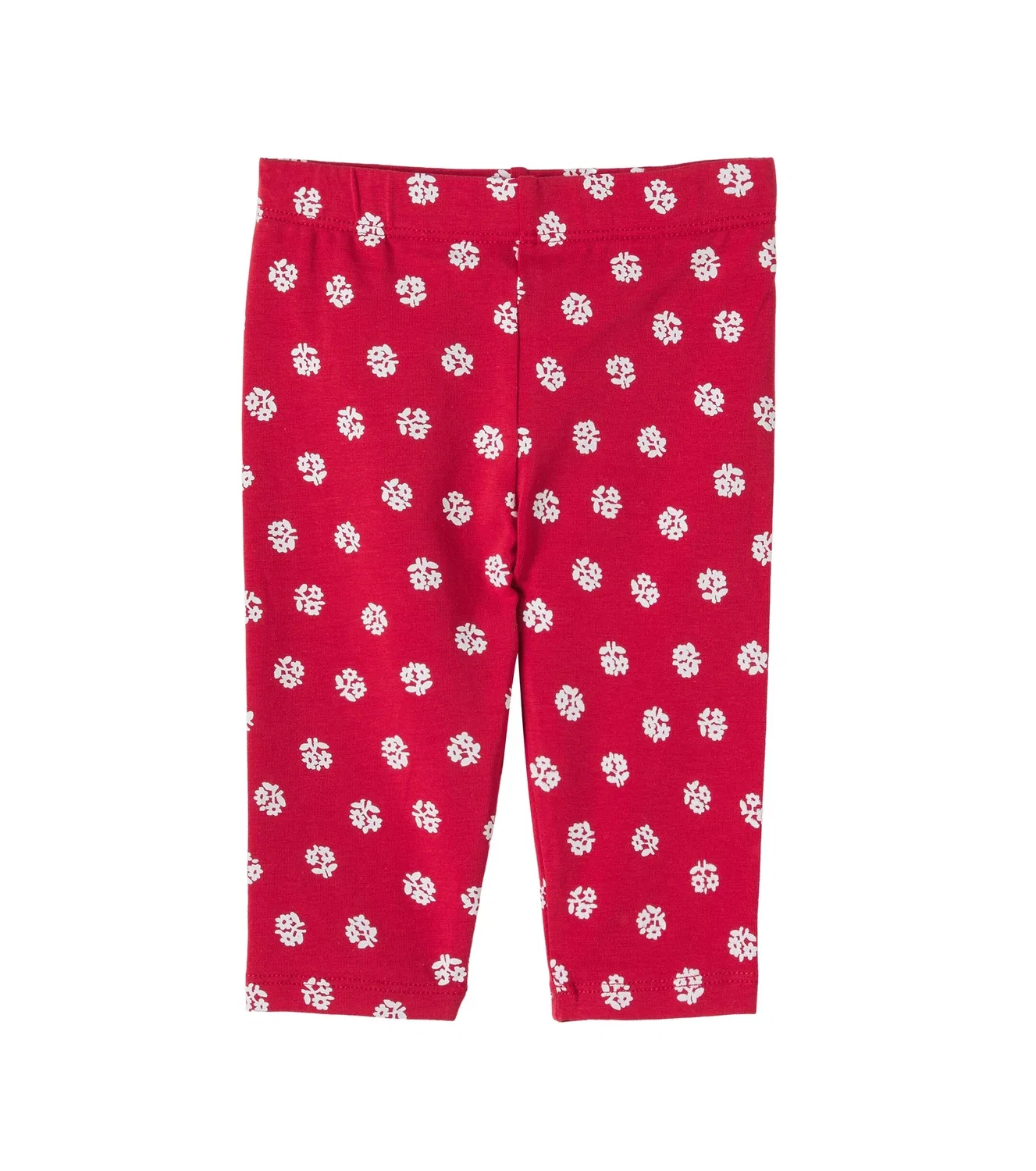 Брюки с цветочным принтом Stella Mccartney Kids, красный