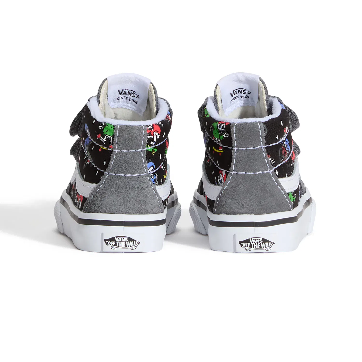 Кроссовки, Casual Bebés SK8-Mid Reissue V, Vans, Gris Piedra — фото 4