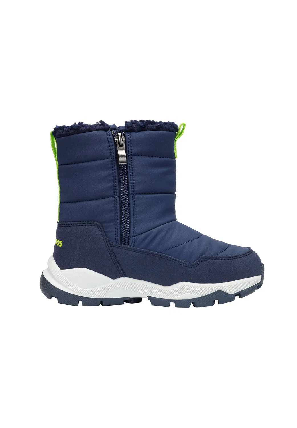 Детские утепленные зимние ботинки с мембраной RTX KangaROOS K-FR Floki RTX, Navy Lime — фото 3