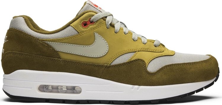 

Кроссовки Nike Air Max 1 Premium Retro 'Green Curry', желтый, Желтый;коричневый, Кроссовки Nike Air Max 1 Premium Retro 'Green Curry', желтый