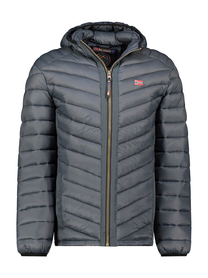 

Geographical Norway Стеганая куртка "Carliti" темно-серого цвета