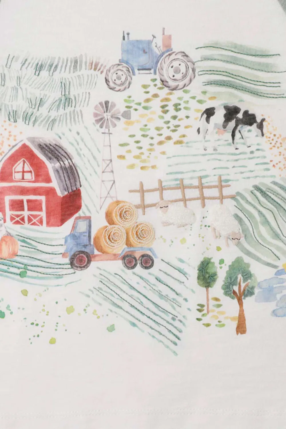 Футболка с принтом Clayton Farm Scene Minihaha — фото 4