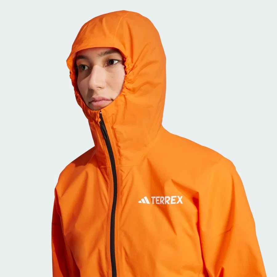 Ветрозащитная куртка Terrex Xperior 2.5 Layer Light Clımaproof Jacket adidas, Оранжевый — фото 4