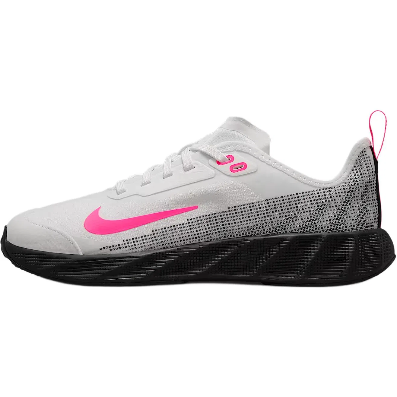 Детские кроссовки для бега с принтом Nike, Mountain White/Transparent Pink/Mountain White/Black
