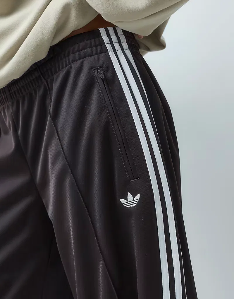 Спортивные брюки Adidas Originals Firebird Barrel Leg, коричневый — фото 4