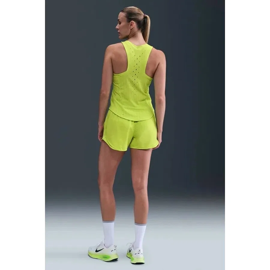 Женский топ-майка Nike Aeroswift Dri-Fit Singlet, Сиреневый — фото 4
