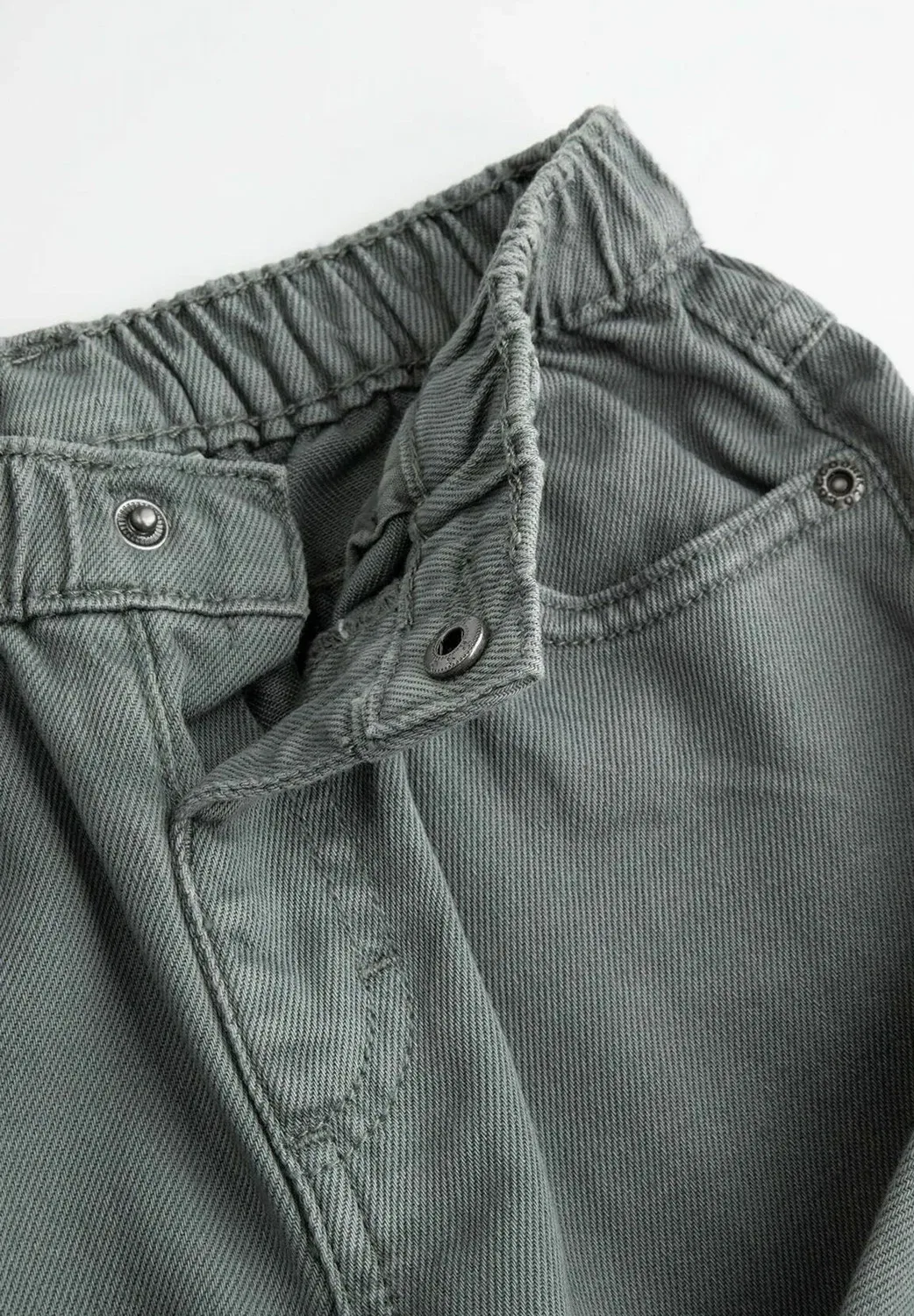 Spodnie tkane - trousers Coccodrillo, Green — фото 3