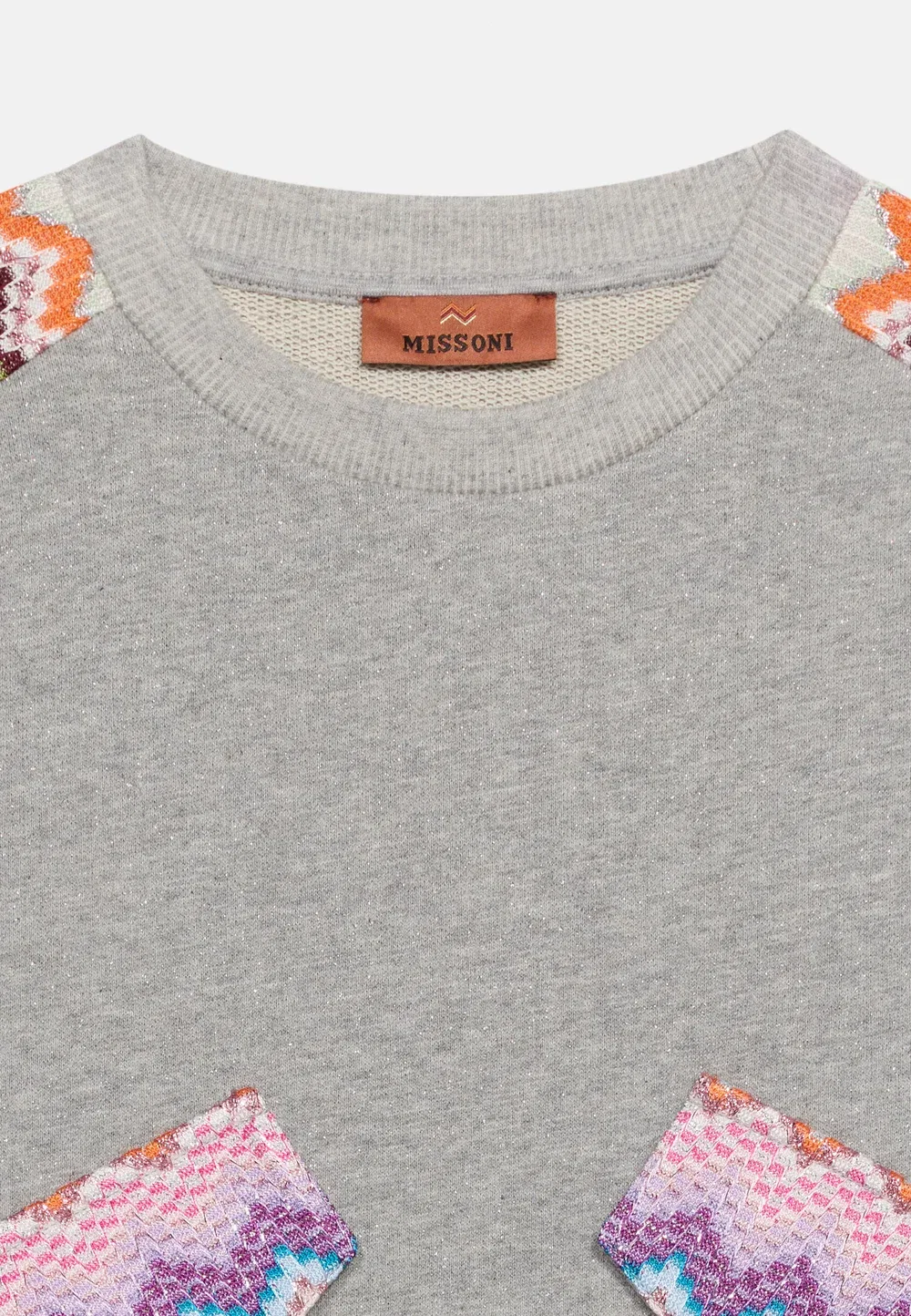 Толстовка Missoni, Grigio/Silver-Coloured — фото 4