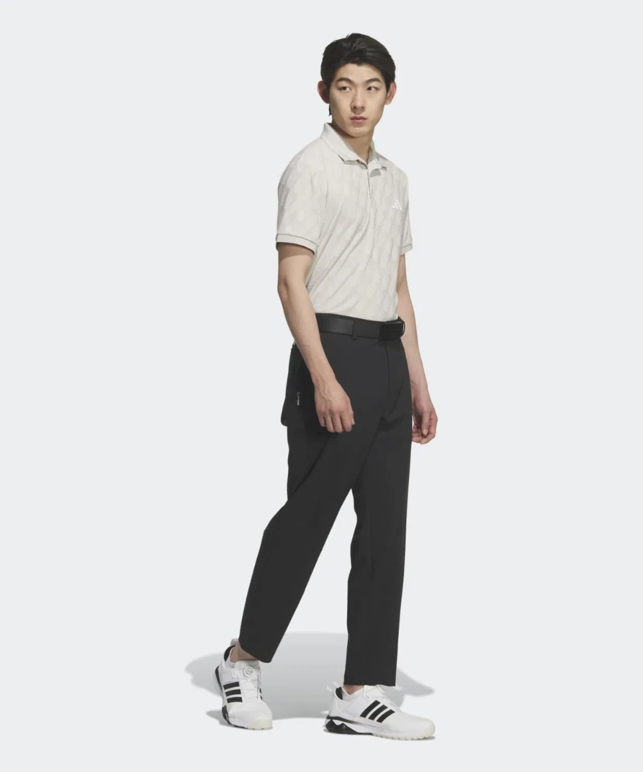 Мужские спортивные брюки с технологией Climacool Adidas, Black — фото 3