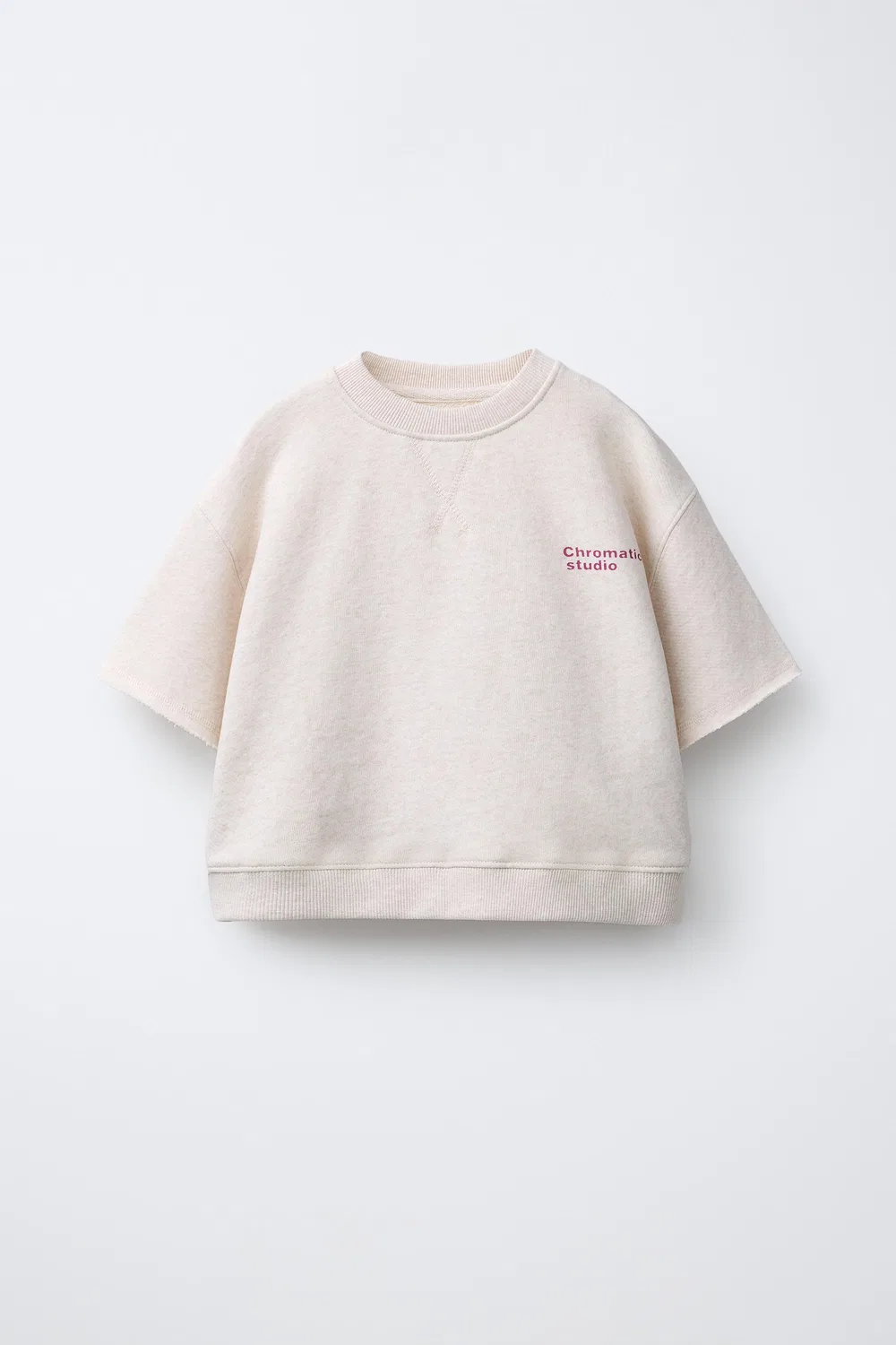 Плюшевая футболка для бега ZARA, Sand/Marl