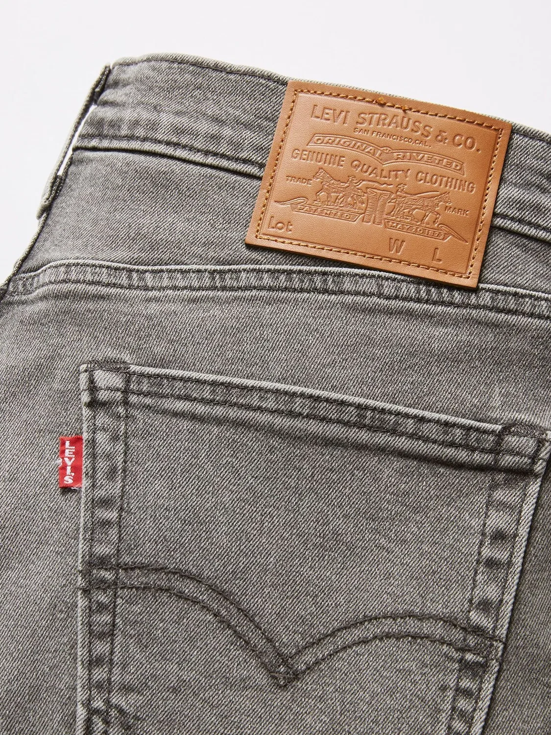 Джинсы зауженные 511 Slim Levi's, серые — фото 3