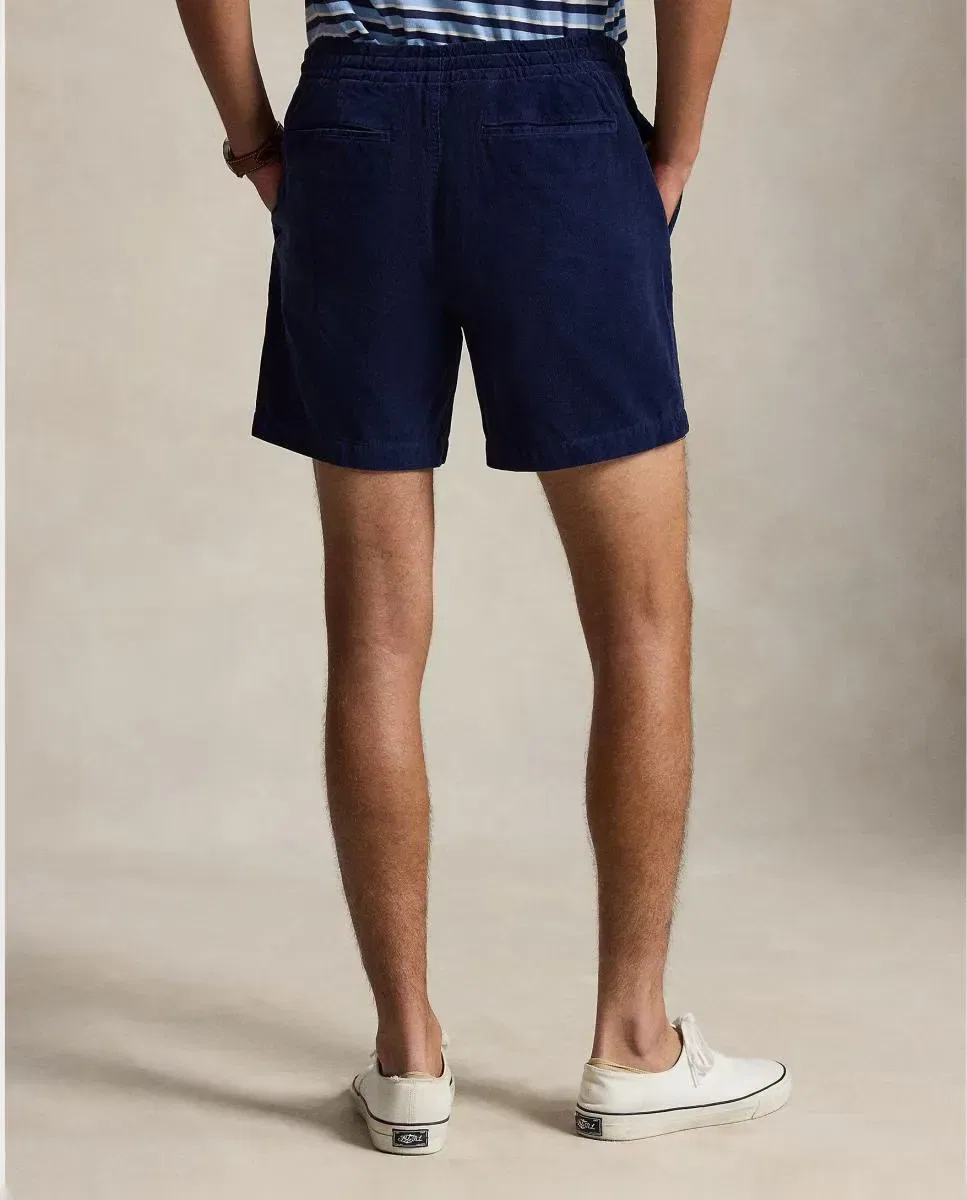 Мужские шорты из вельвета Polo Ralph Lauren, Azul Marino — фото 3