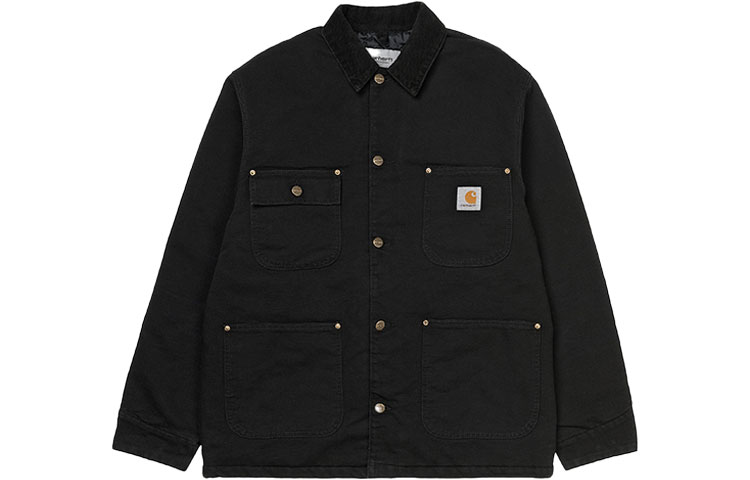 

Carhartt WIP Зимняя куртка рабочий пиджак, Black