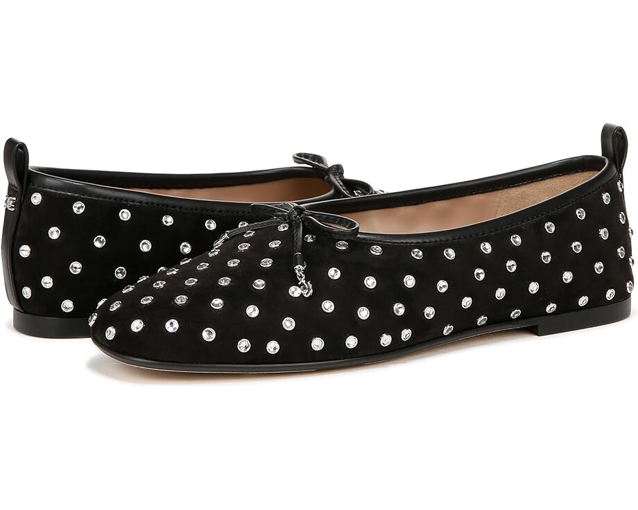 

Туфли на плоской подошве Sam Edelman Ari Gem, цвет Black Suede