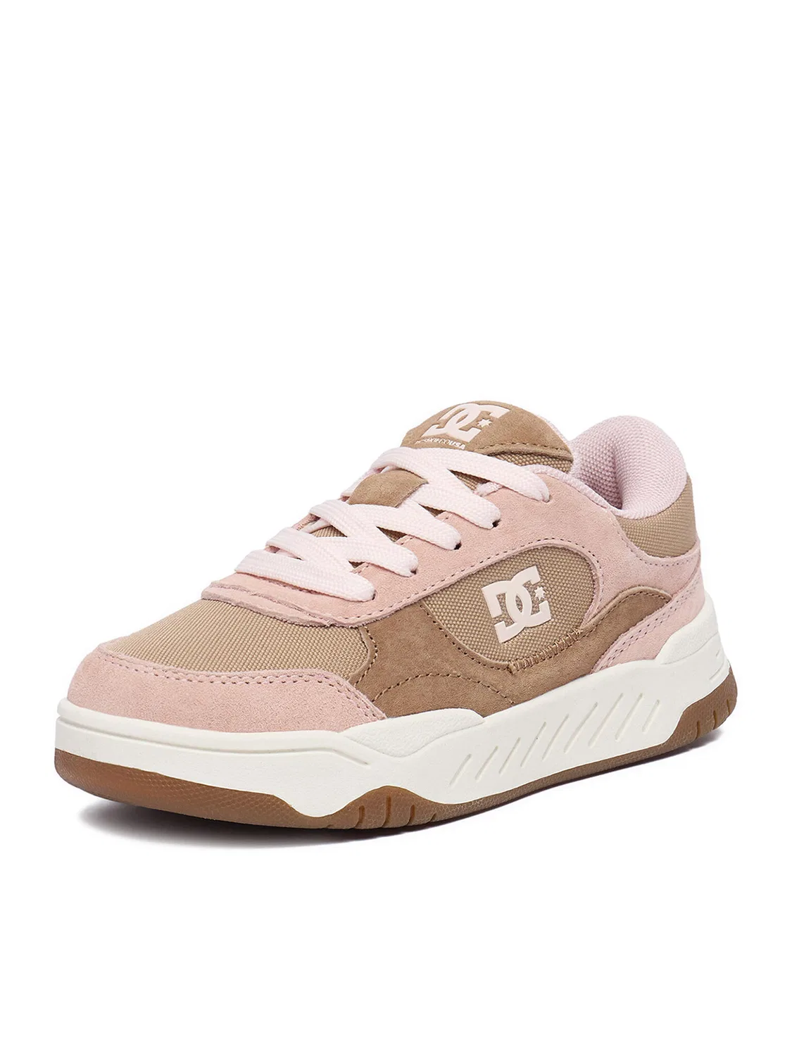 Кроссовки для девочки Dc Shoes, темно-бежевый — фото 3