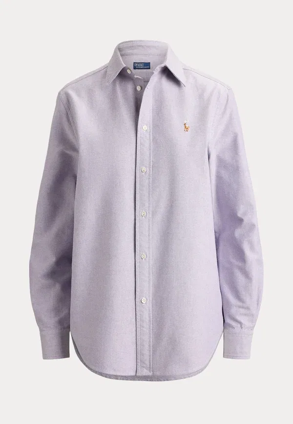 Блузка из хлопка Polo Ralph Lauren, фиолетовый — фото 4