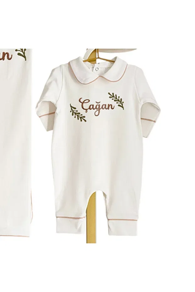 Детский комплект для новорожденных хлопковый Nature Themed 4 Piece Newborn Set Mis Bebe Minik Insanların Sarayı, Model-1 — фото 3