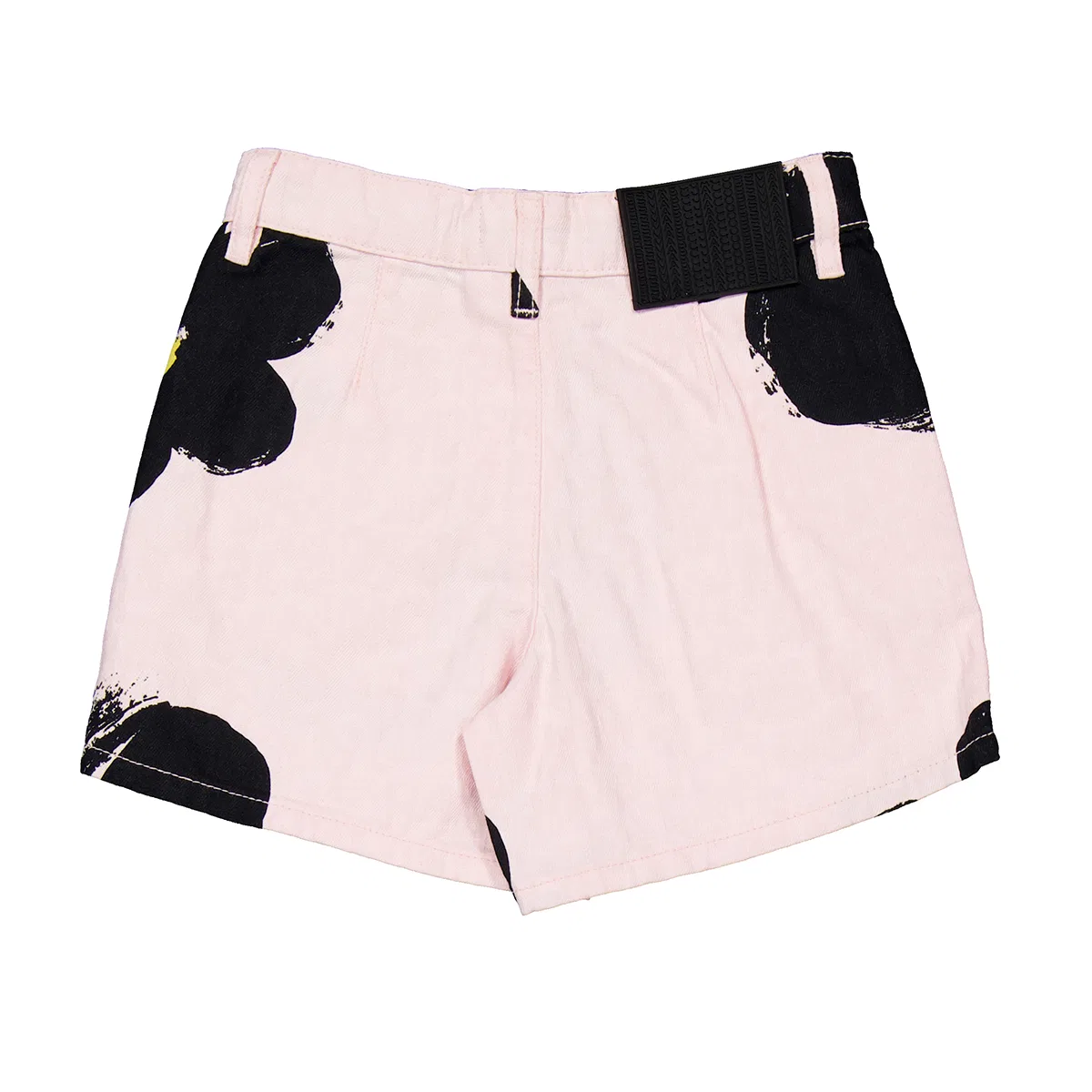 Шорты хлопковые с регулируемой талией Adjustable Waist Cotton Shorts Little Marc Jacobs, Pink — фото 2