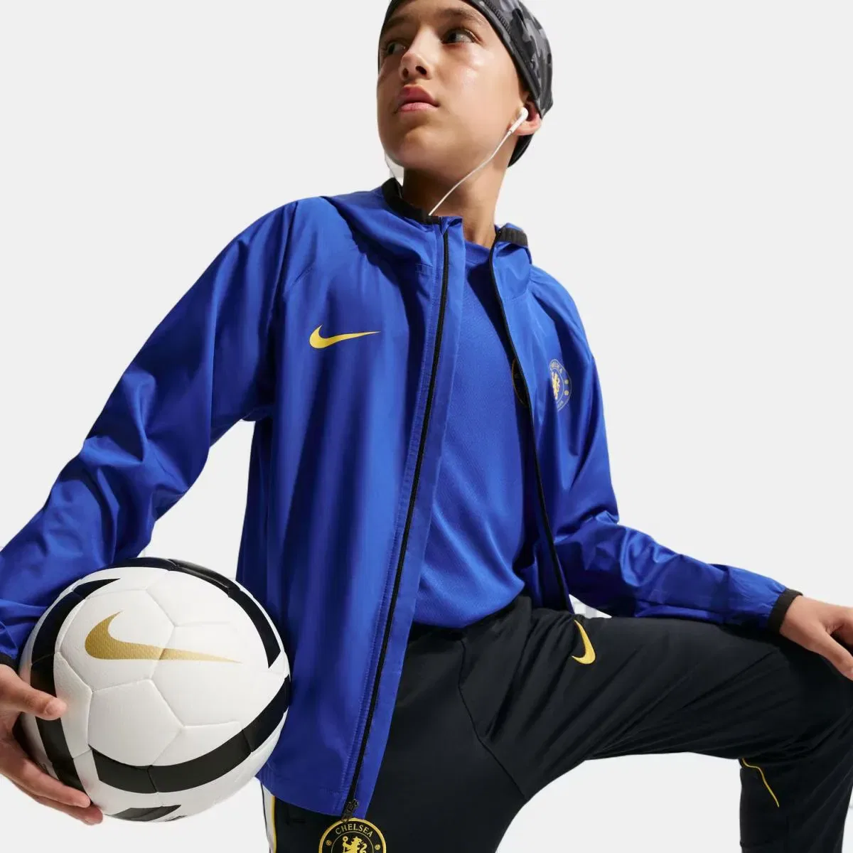 Детские штаны Nike Chelsea FC 2026-2027 Dri-FIT Strike, Azul — фото 3