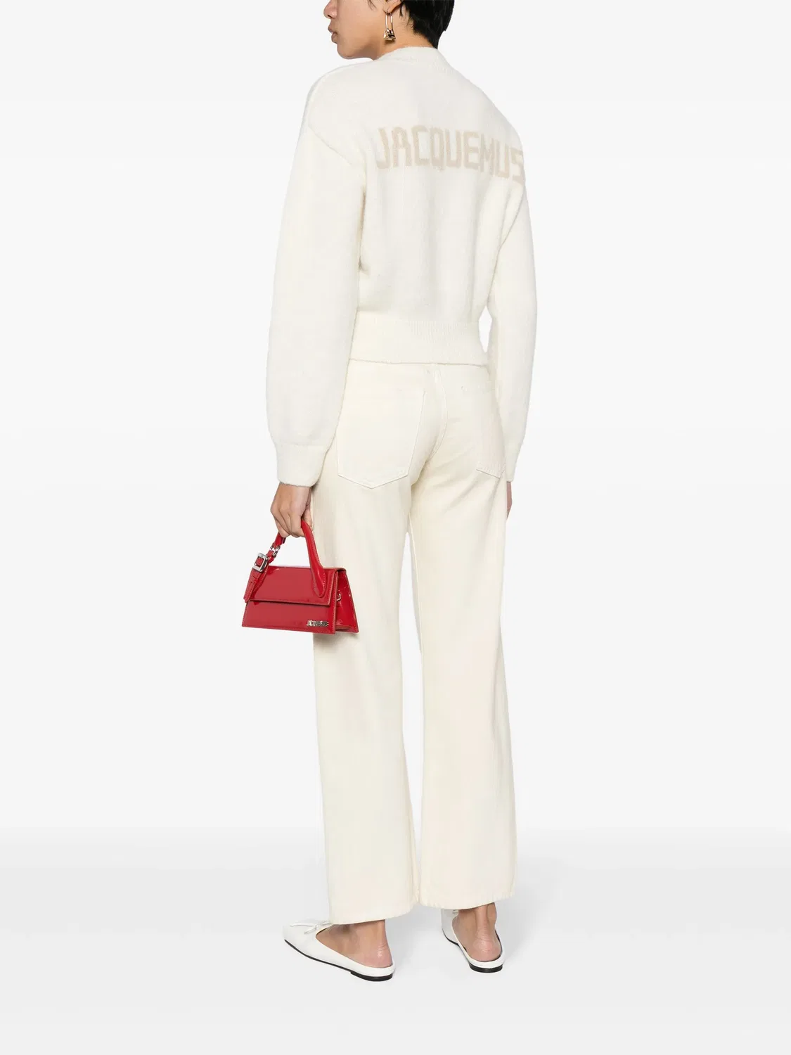 Jacquemus Джемпер с интарсией логотипа - Нейтральные — фото 2