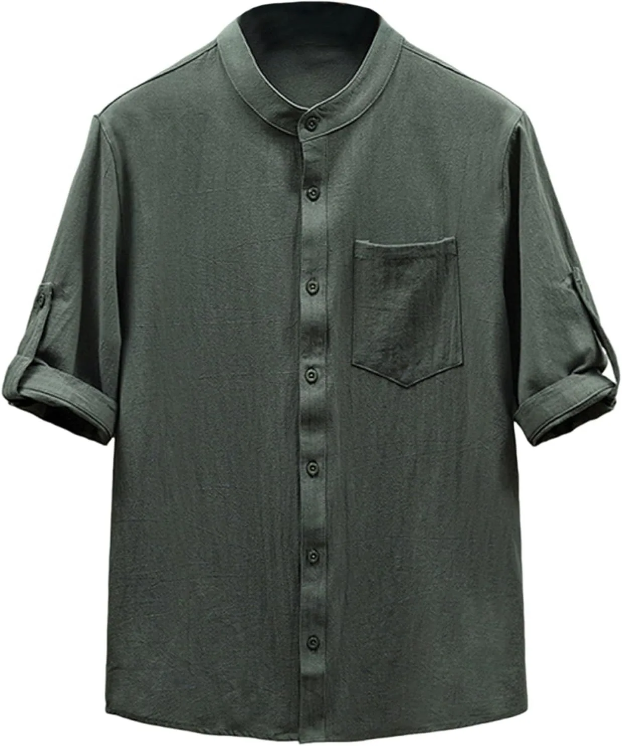 

Футболка с коротким рукавом для мужчин, Linen Plain, тренд Y2K